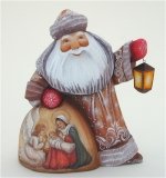 Father Frost Side Nativity